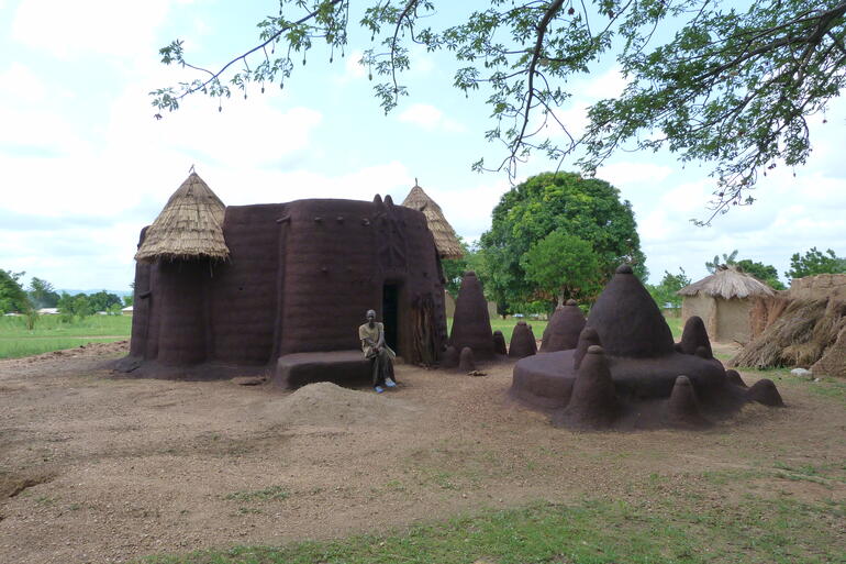 View of a takienta located in Togo and conserved as part of WMF’s project in Koutammakou.