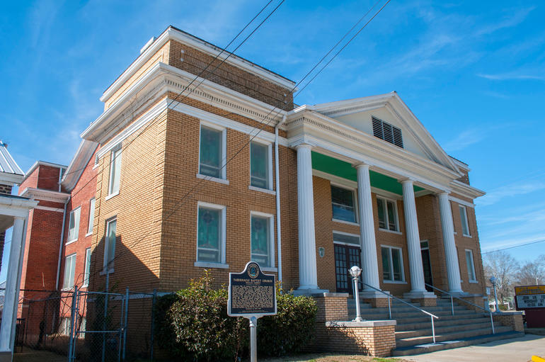 Tabernacle Baptist Church in Selma, Alabama. Photo by Billy Brown.
